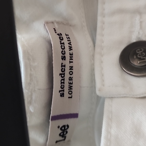 Lee slender secret size 14 white crop pant - Picture 4 of 5
